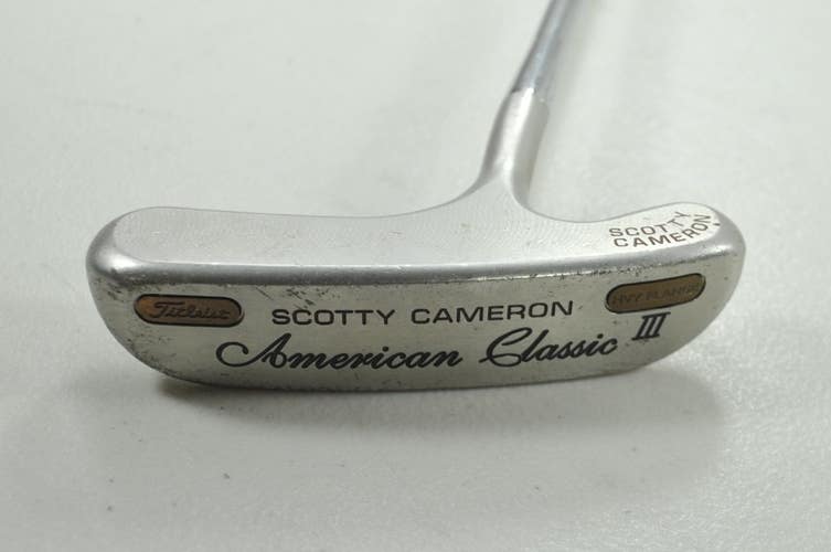 Titleist 2005 Scotty Cameron American Classic III Heavy Flange 33" Putter 197806