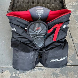 Intermediate Large Bauer Vapor 1X Hockey Goalie Pants (Used)