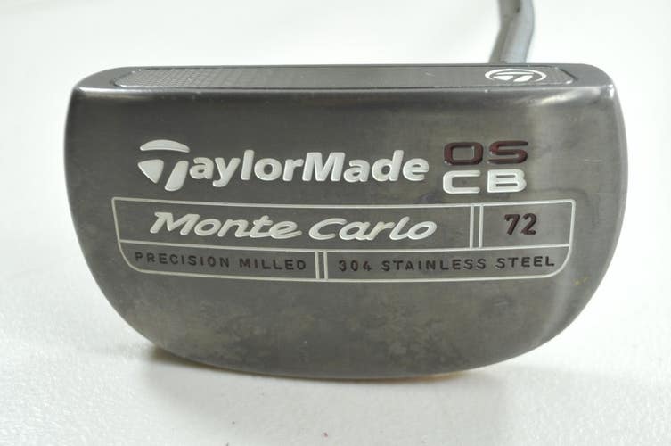 TaylorMade OS Monte Carlo CB 72 34" Putter Steel   # 191396