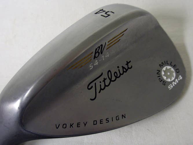 Titleist Vokey SM4 Sand Wedge 54* 14* (TOUR CHROME, Steel) SW Golf Club