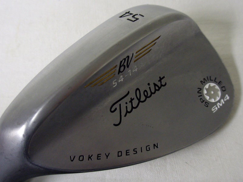 Titleist Vokey SM4 Sand Wedge 54* 14* (TOUR CHROME, Steel) SW Golf Club