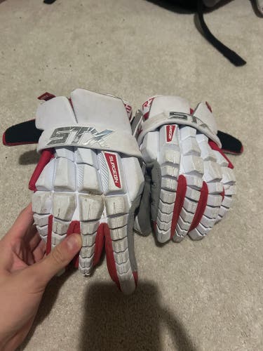 STX Surgeon RZR2 Lacrosse Gloves Large (Used)