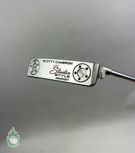 Used 2025 Titleist Scotty Cameron Studio Style Newport 33" Putter Steel Golf