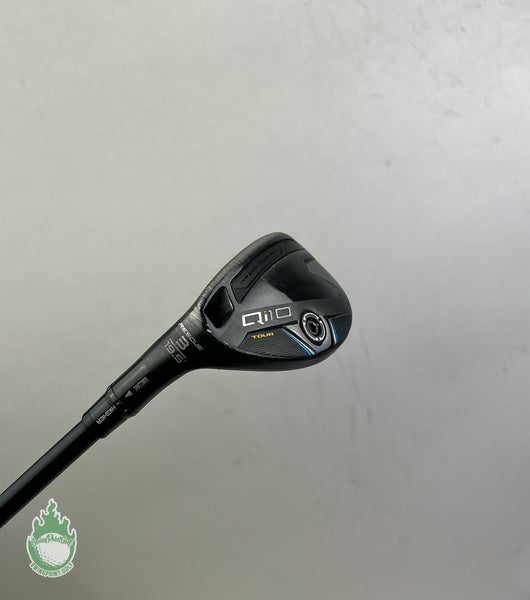 LH TaylorMade Qi10 Tour 3 Hybrid Rescue 19.5* LA Golf Regular Graphite Golf