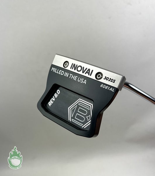 Used Right Handed Bettinardi INOVAI REV 8.0 33" Milled Putter Steel Golf Club