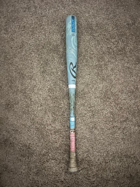 2025 Rawlings Clout AI Alloy BBCOR Certified Bat (-3)  30 oz 33" (Used)