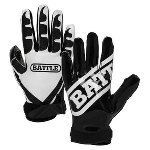 New FOOTBALL GL BK/WH ADULT LG 11860-BAT9300AL