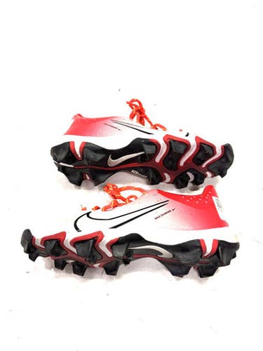 Used Nike DIAMOND BB/SB Cleats White Junior 03 11860-S000294259