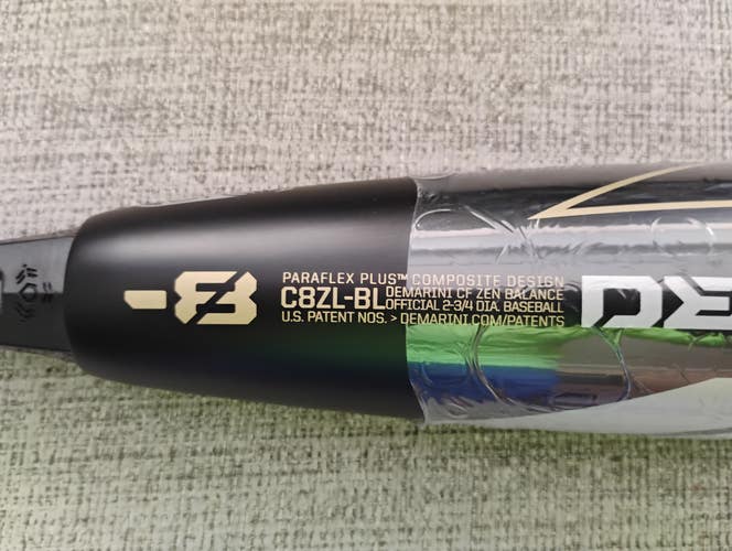 Limited Edition C8Z-BL 31/23 -8 CF ZEN USSSA LEGAL YOUTH BASEBALL BAT