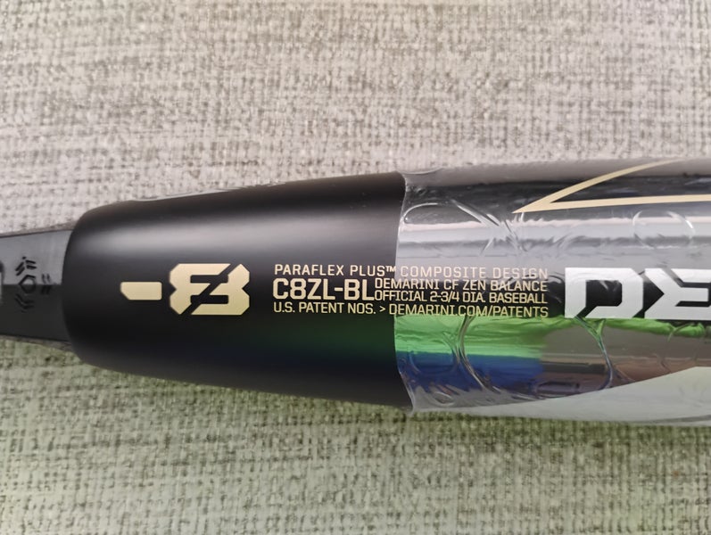 Limited Edition C8Z-BL 31/23 -8 CF ZEN USSSA LEGAL YOUTH BASEBALL BAT