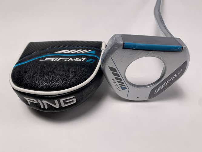 Ping Sigma 2 Fetch Putter 34" Black Dot Mens RH HC NEW