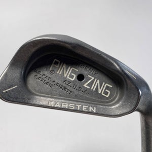 Ping Zing Single 1 Iron Black Dot Karsten JZ Regular Steel Mens RH