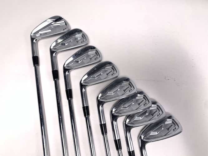 Srixon ZX7 MKII Iron Set 3-PW KBS $-Taper 130 XStiff LH Midsize Grips +1/2''