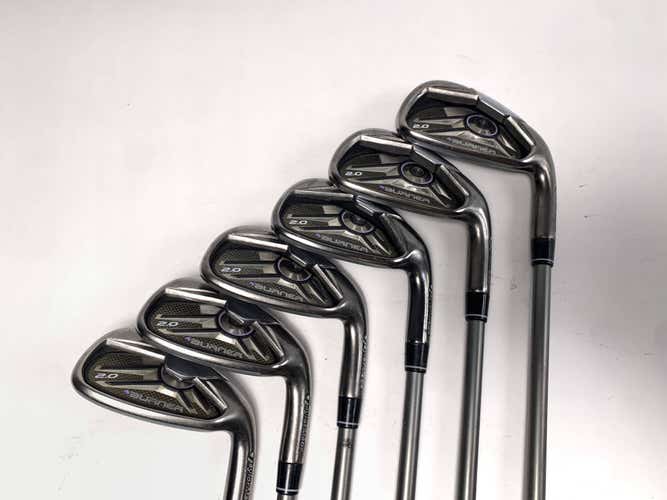 TaylorMade Burner 2.0 Iron Set 6-PW+GW SuperFast 55g Ladies Graphite Womens RH