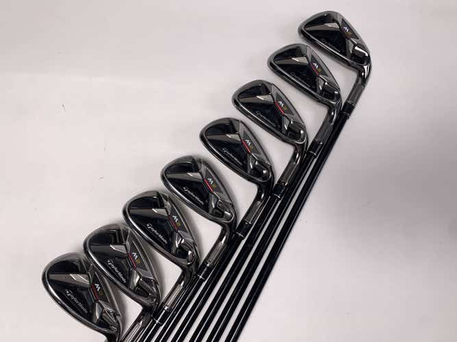 TaylorMade M2 Iron Set 5-PW+GW+LW REAX 65g Regular Graphite Mens RH
