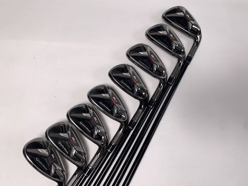 TaylorMade M2 Iron Set 5-PW+GW+LW REAX 65g Regular Graphite Mens RH