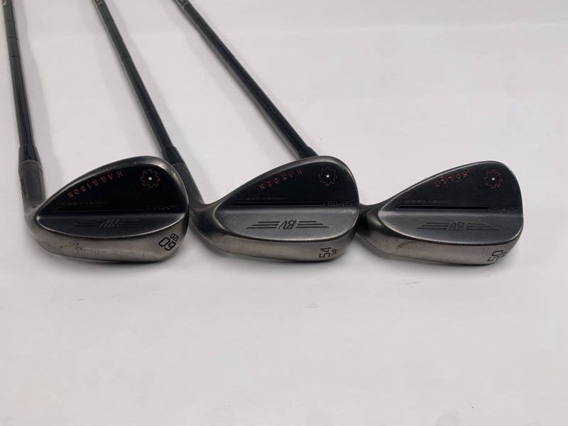 Titleist Vokey SM9 Jet Black Wedge Set 50* 12 | 54* 14 | 60* 12 TT DG S400 RH