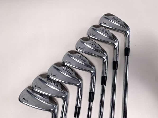 Titleist 716 T-MB Iron Set 4-PW Project X LZ 6.5 125g Extra Stiff Steel Mens RH