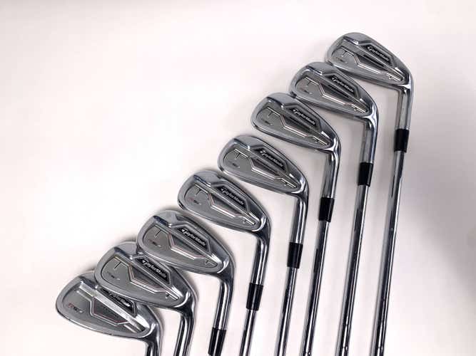 TaylorMade RSi 2 Iron Set 4-PW+AW KBS Tour Stiff Steel Mens RH