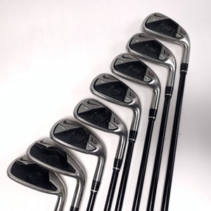 Nike VR S Covert Iron Set 5-PW+GW+SW Kuro Kage Red 70g Regular Graphite Mens RH