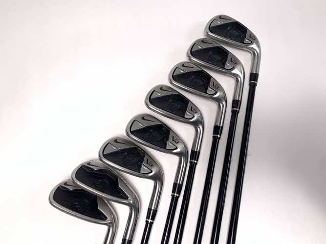 Nike VR S Covert Iron Set 5-PW+GW+SW Kuro Kage Red 70g Regular Graphite Mens RH