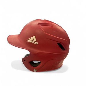Used Adidas ADIDAS BASEBALL HELMET RED Batting Helmet No Mask Red MD 11863-S000022817