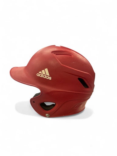 Used Adidas ADIDAS BASEBALL HELMET RED Batting Helmet No Mask Red MD 11863-S000022817