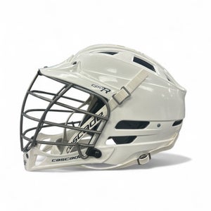 Used Cascade CPV-R Lacrosse Helmet White LG 11863-S000022812