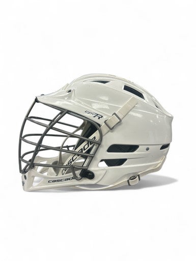 Used Cascade CPV-R Lacrosse Helmet White LG 11863-S000022812