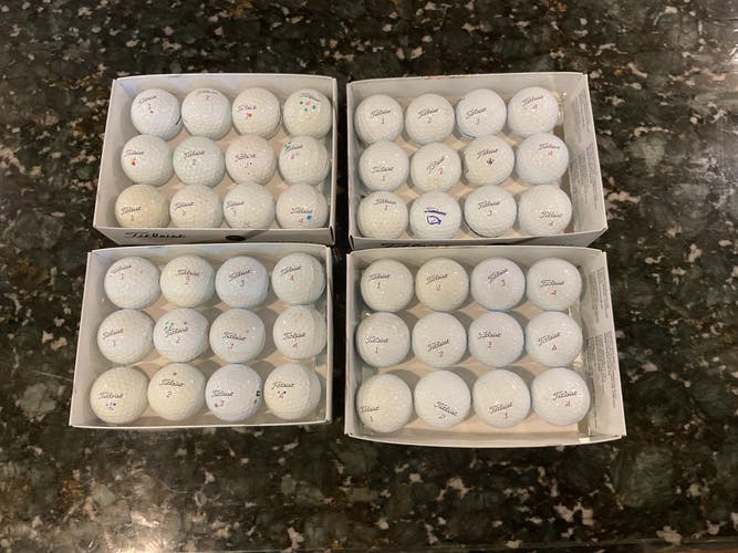 Titleist Pro V1x Balls 48 Pack (4 Dozen) (Used)