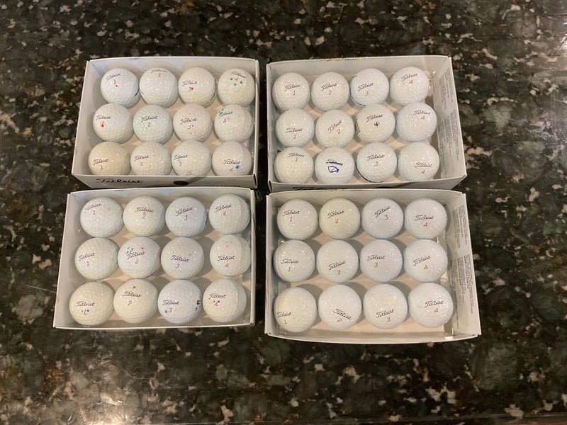 Titleist Pro V1x Balls 48 Pack (4 Dozen) (Used)