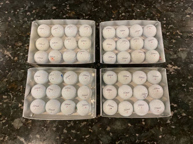 Titleist Pro V1x Balls 48 Pack (4 Dozen) (Used)