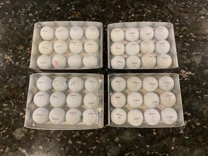 Titleist Pro V1x Balls 48 Pack (4 Dozen) (Used)