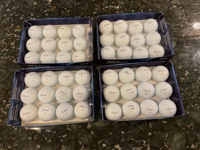 Titleist Pro V1x Balls 48 Pack (4 Dozen) (Used)