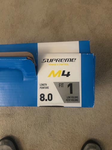 Bauer Supreme M4 Hockey Skates Size 8 Fit 1