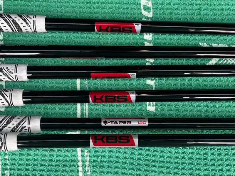 KBS $-Taper 120 Black PVD Shafts(5-PW)