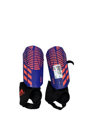 Used Adidas Soccer Shin Guards Junior Royal Blue MD 11347-S000251290