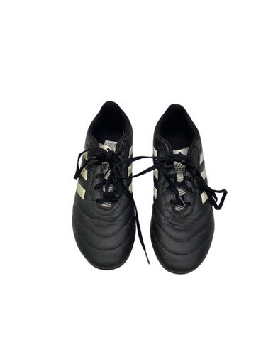 Used Adidas GOLETTO BLK/RED Soccer Cleats Black Senior 10.5 11347-S000251289