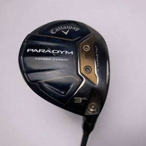 Callaway Paradym 3HL Fairway Wood 16.5* Aldila Ascent 50g Senior RH