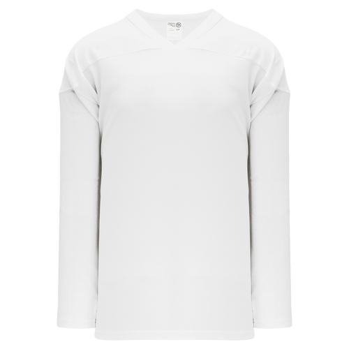 White AK Hockey Practice Jersey Jersey