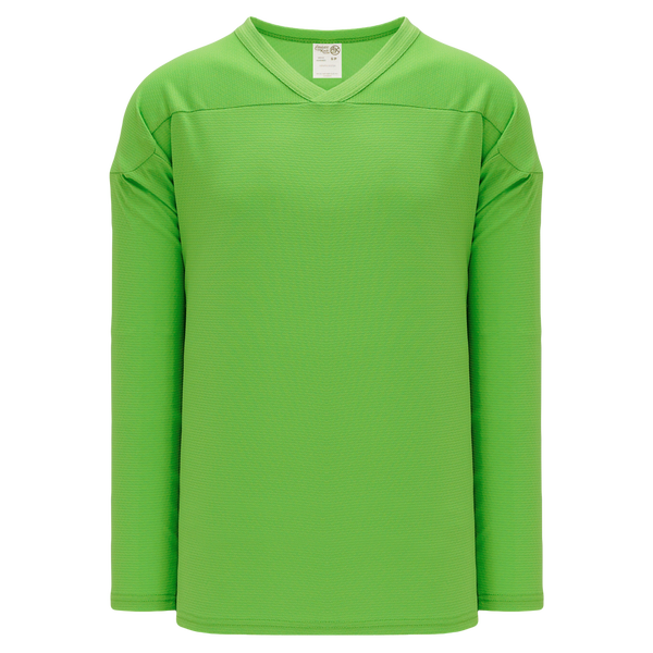 Lime Green AK Hockey Practice Jersey Jersey