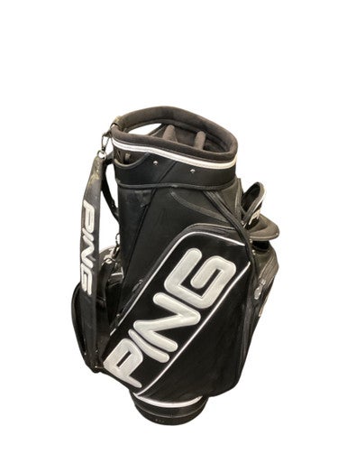 Used Ping PING CART BAG Mens Cart Bag Black 11884-S000048943