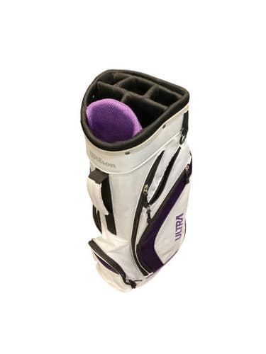 Used Wilson ULTRA BAG Womens Cart Bag White 11884-S000048930