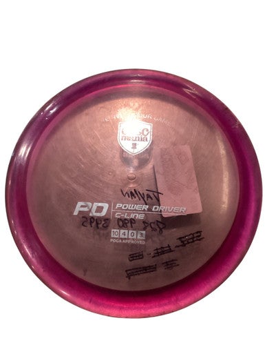 Used Discmania PD Disc Golf Driver Purple 11884-S000048913