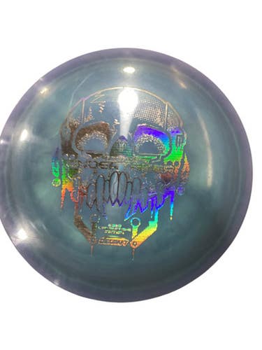 Used Discraft SWIRLY ESP UNDERTAKER Disc Golf Driver Royal Blue 11884-S000048912