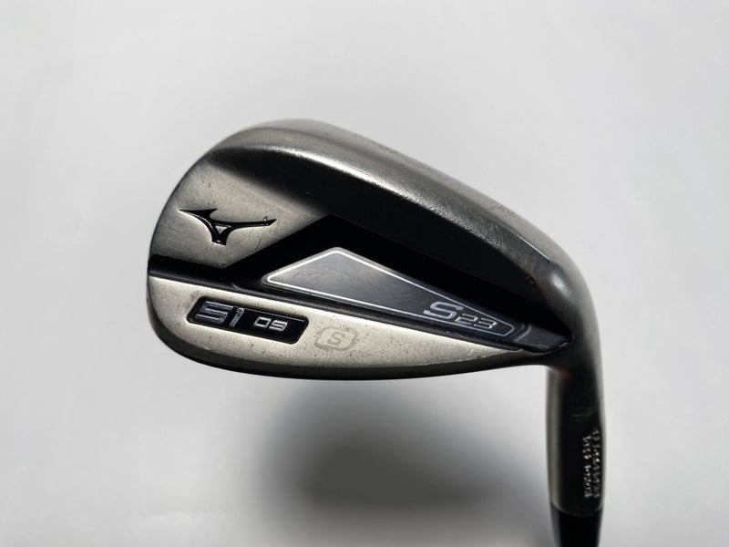 Mizuno S23 Satin Chrome Wedge 51* 9 Bounce Project X 5.0 Senior Steel Mens RH