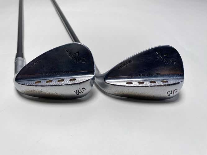 Callaway Mack Daddy 4 Chrome Wedge Set 52* 12 | 56* 12 UST Mamiya 65g Mens RH