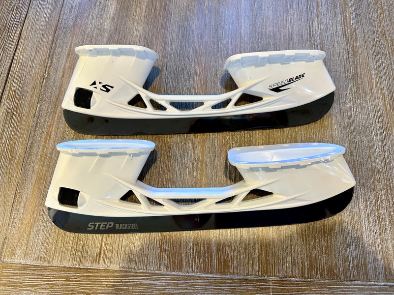 (New) CCM Speedblade XS Holders w/ StepSteel Black Blades - 271 mm