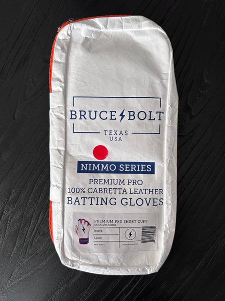 Bruce Bolt Nimmo Series Batting Gloves (Adult Large) Brand New