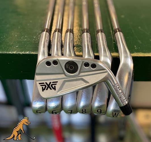 Used RH PXG Gen 4 0311 ST Iron Set 4-PW KBS Tour 130g Steel Extra Stiff